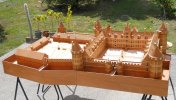 La maquette du château de Bury par Alain PICOULEAU